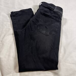 Liverpool Los Angeles Men’s 38x32 Black Jeans Bullet Dark Straight Leg